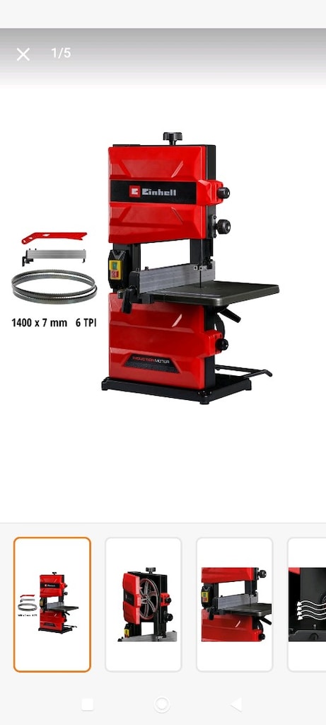 Einhell şerit testere hobi tipi - 2