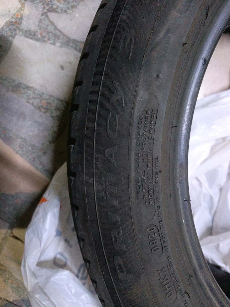 225*50*17 takım Michelin primacy 3 - 5