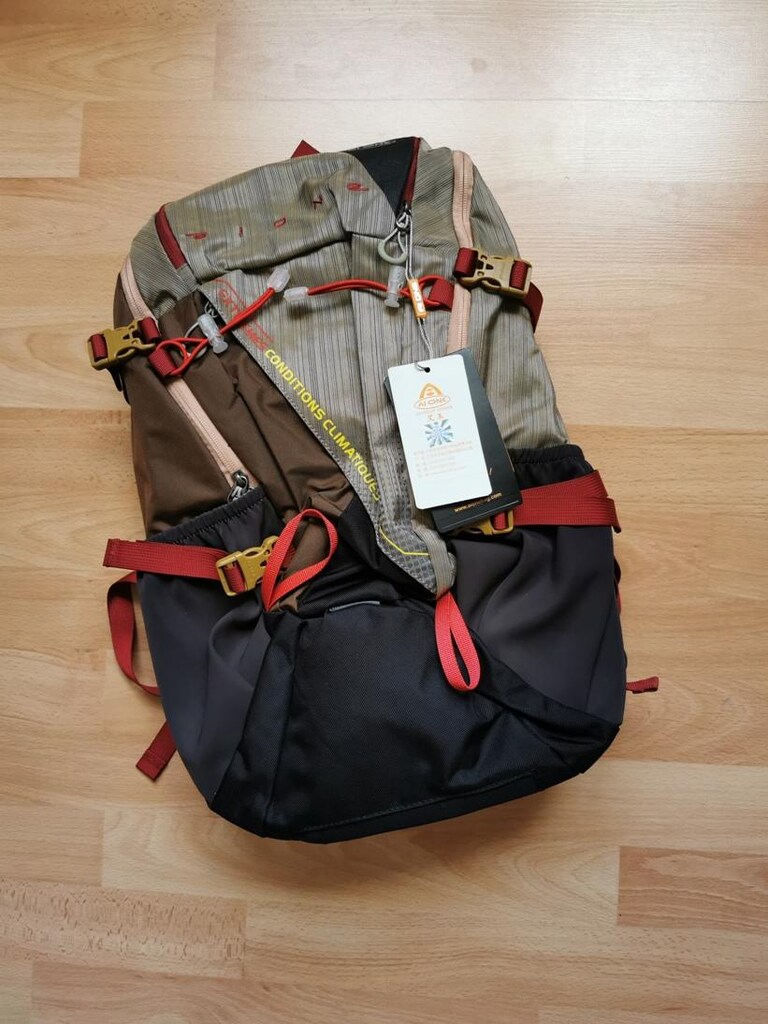 AIONE PROFESYONEL OUTDOOR SIRT ÇANTASI 30L = UNISEX (KAHVERENGİ) - 3