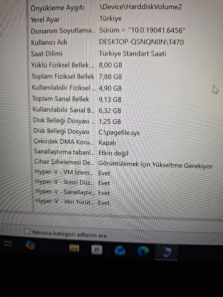 Lenovo T470 diz üstü bilgisayar - 9
