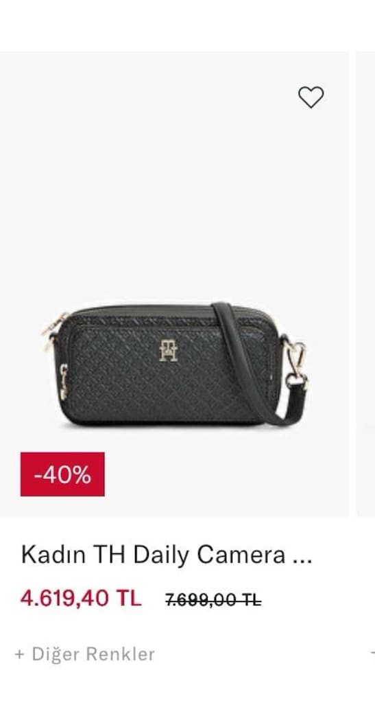 Tommy Hillfiger Siyah Çanta - 4