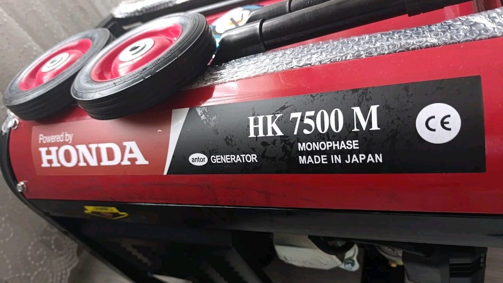 Honda HK 7500 M 7.5 kVA Benzinli Jeneratör – Sıfır Ayarında - 3