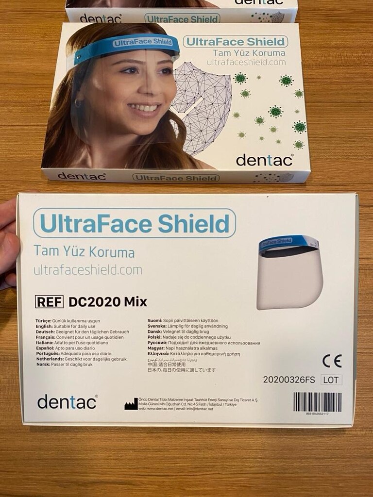 Dentac UltraFace Shield (Tam Yüz Koruma) (2 Adet) - 6
