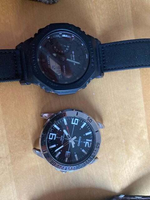 Casio g shock & cask o saat