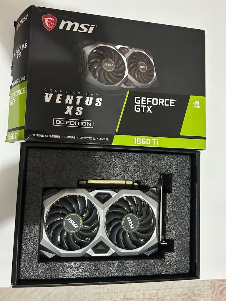 Msi Geforce Gtx 1660 Ti 6 gb ekran kartı