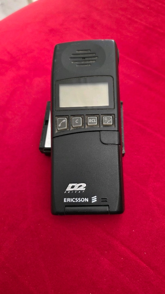 Nadir model, Ericsson GF 198 Type 1533 vintage cep telefonu - 7