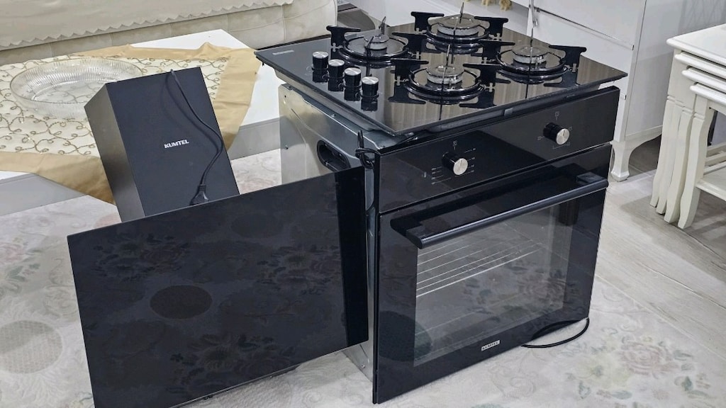 KUMTEL 3 AY KULLANILMIS TEMİZ HATASIZ ANKASTRE SET - 2