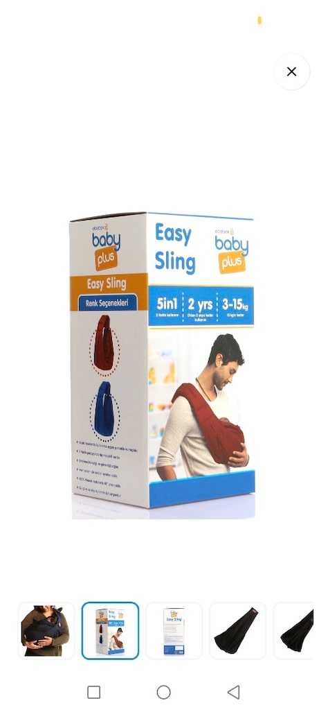 baby plus easy sling - 2