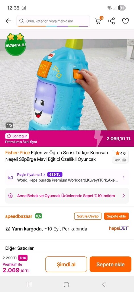 fisher price masalcı tırtıl ve eğlenceli süpürge - 4