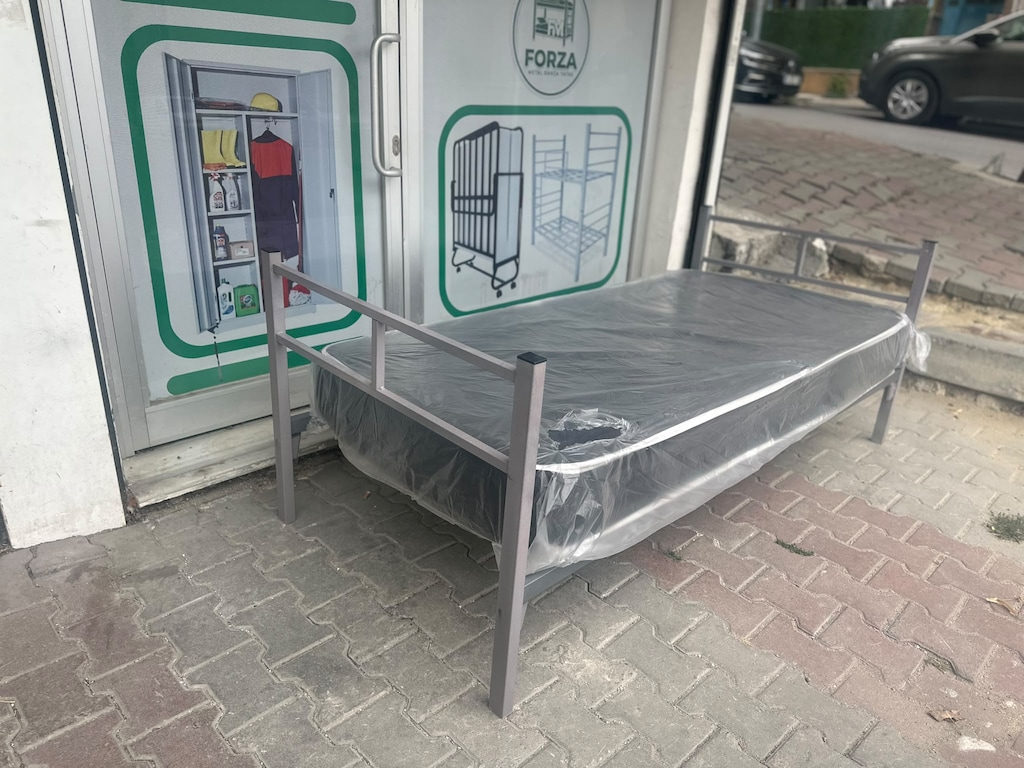 IMALLATAN TEK KISILIK YATAKLI KARYOLA SIFIR URUN - 3