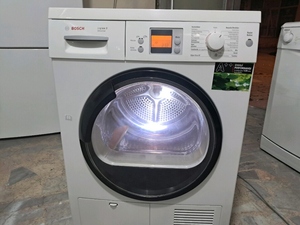 sıfır gibi bosch marka 8kloluk kurutma makinesi 8.500tl - 10