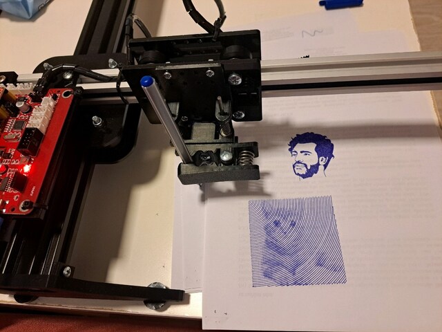 cnc yazıcı çizim yapan cnc pen plotter cnc