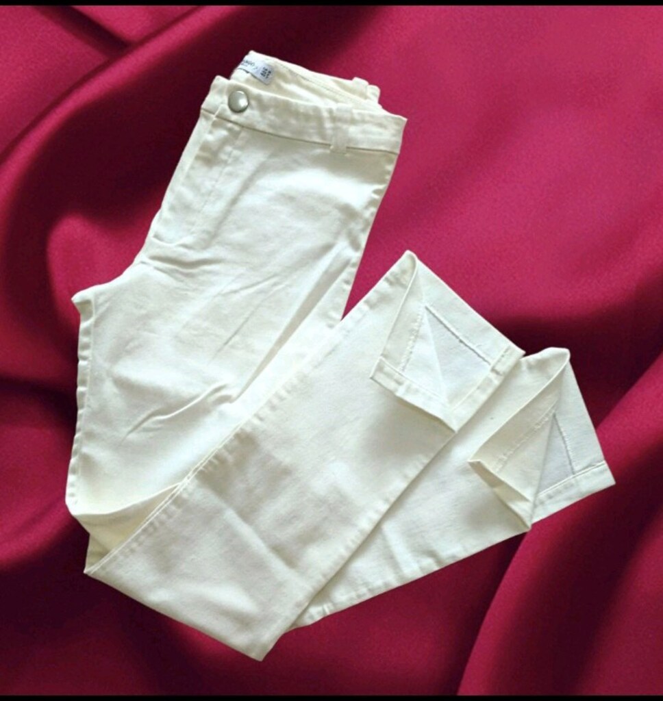 Mango Paça Yırtmaç Pamuk Coton Jean - 7