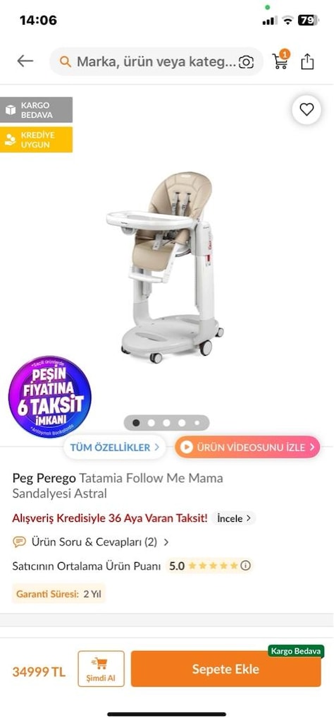 peg prego tatamia follow me mama sandalyesi - 8