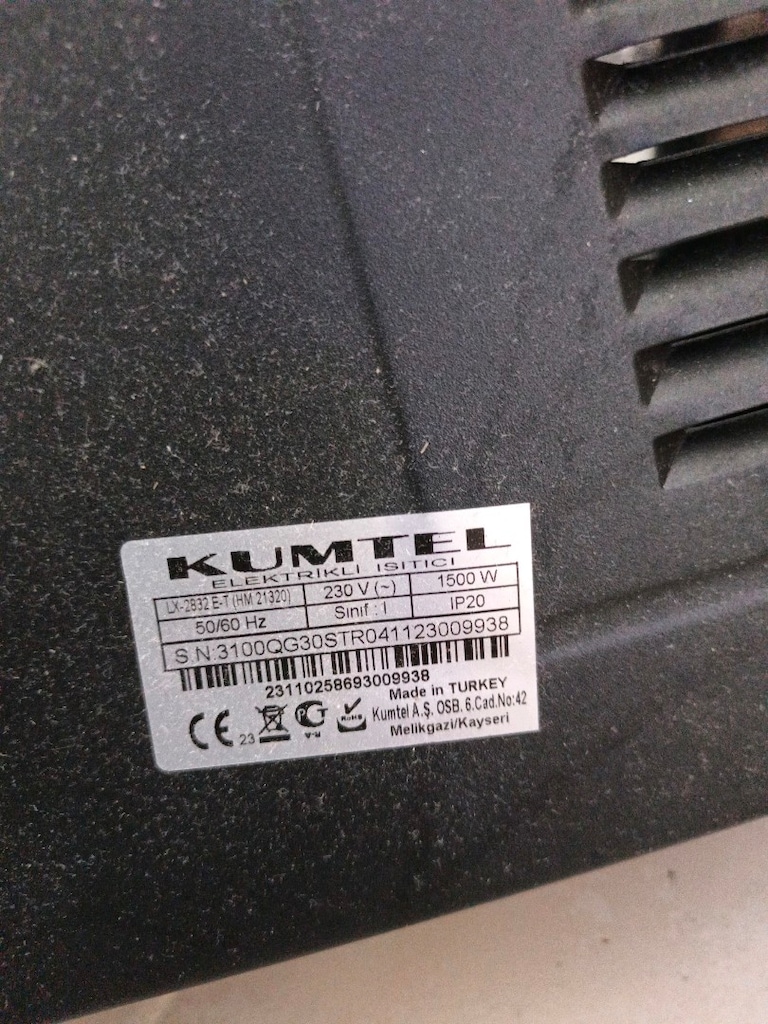 kumtel 3 kademeli ısıtıcı - 3