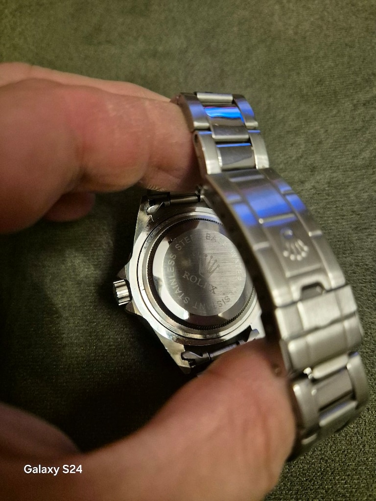 rolex submırıner pilli temiz erkek saati - 2
