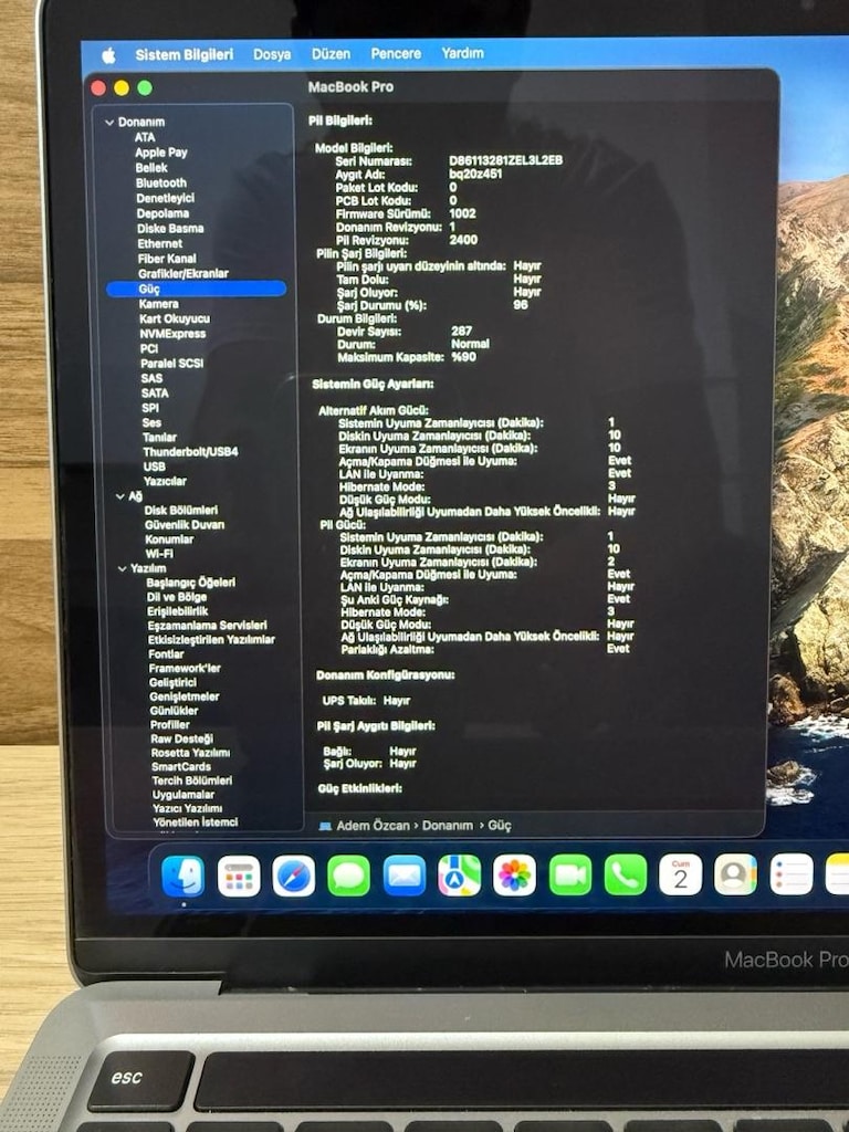 MacBook Pro / M1 / 13 inç / 8 GB Ram / 512 GB Ssd - 3