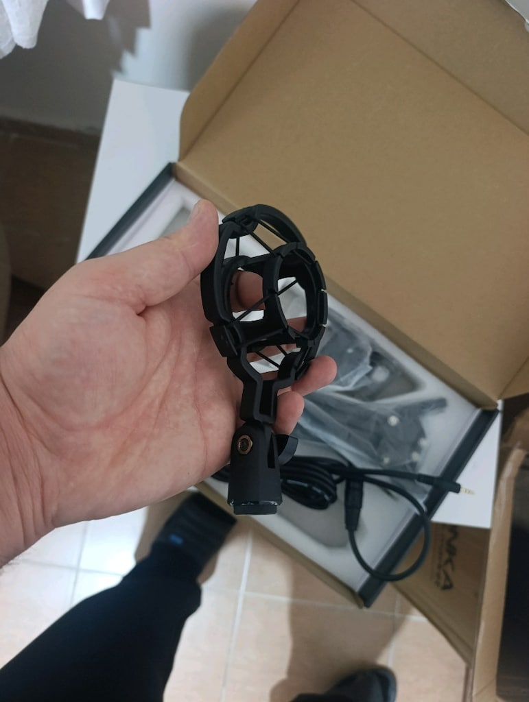 Midex MX-2020 White Power Paket-2 Stüdyo Mikrofon Şarjlı Ses Kartı - 6
