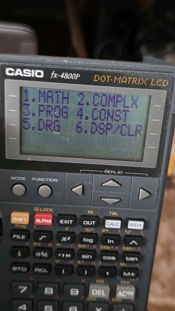 Casio Fx-4800p programlanabilir hesap makinesi - 5