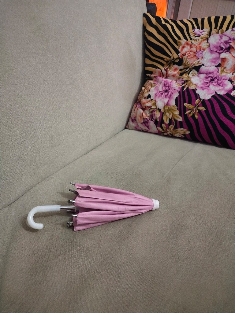 20 cm Barbie bebek şemsiye - 4