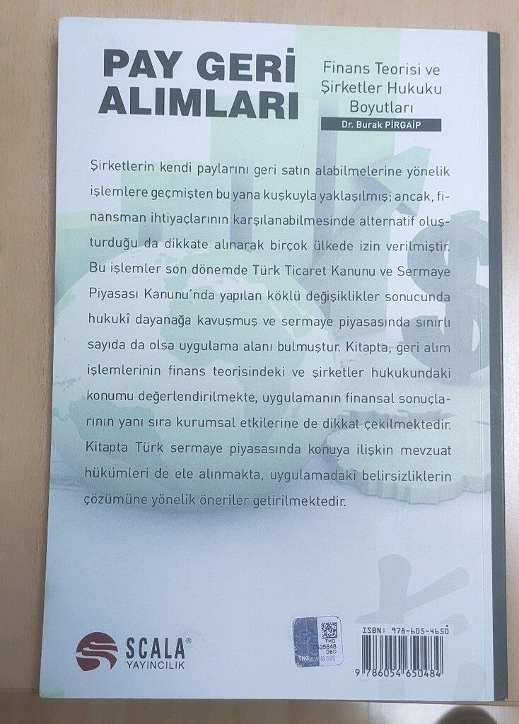 Pay Geri Alımları - 2