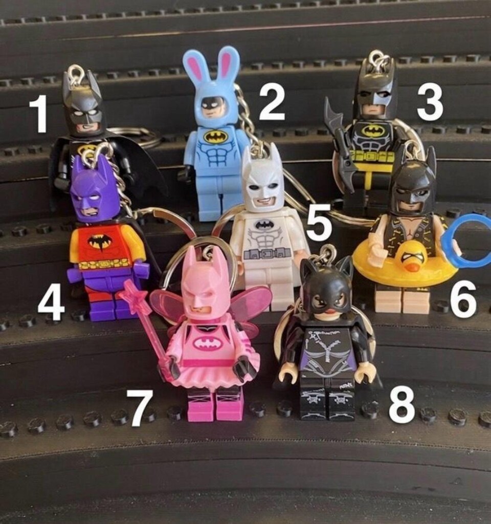 Lego Figürlü Anahtarlık modelleri - 19