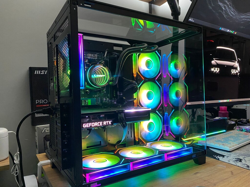 PREMİUM AKVARYUM KASA | Gamepower Warcry | R5 7500F + RTX 3060Tİ - 3