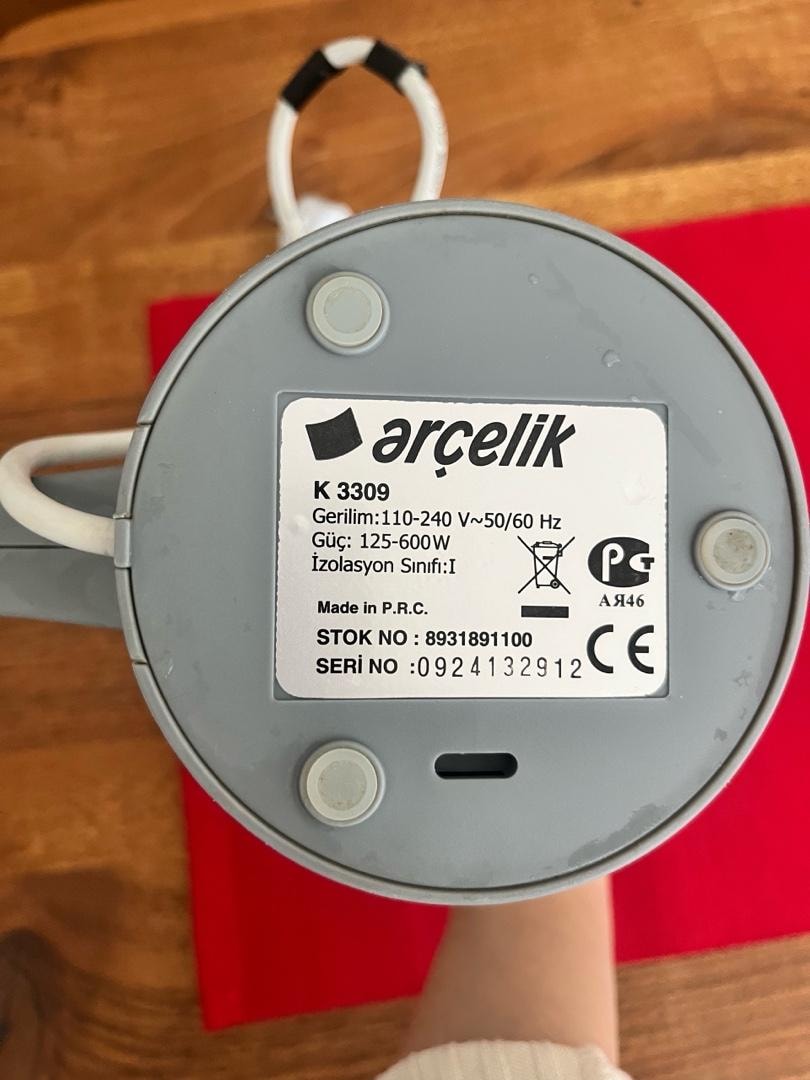 Arçelik Mini Su Isıtıcı/Kettle - 5