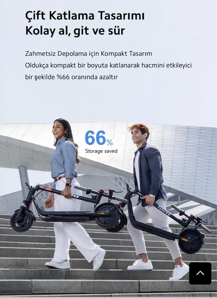 NAVEE V50i Pro 2 Scooter - 24 ay garantili - 14