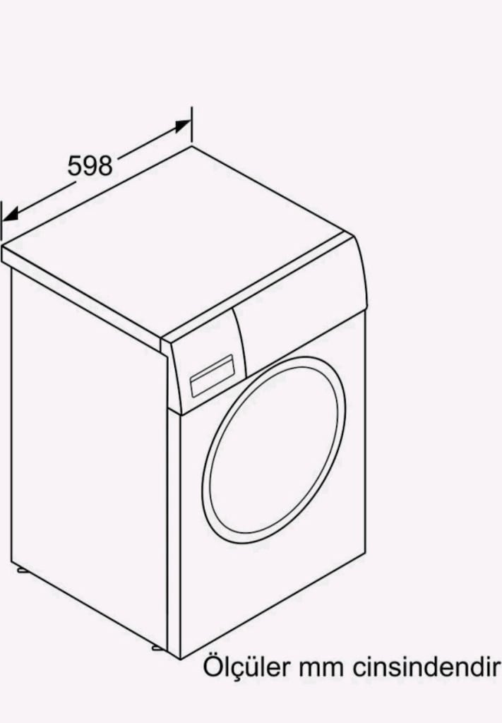 Sıfır Kutusunda Profilo CMJ1018XTR 1000 Devir 8 kg Çamaşır Makinesi - 5