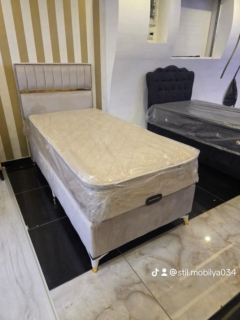 Delüx Tek Kişilik Yatak Baza Başlık - 2