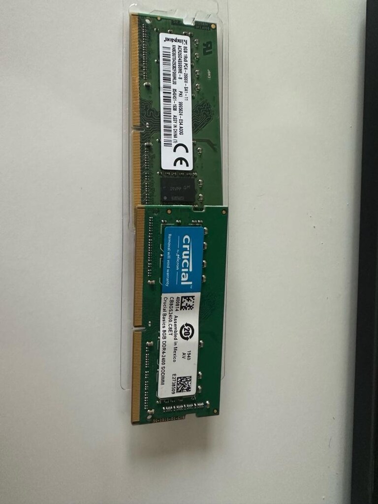 Crucial Basics 8Gb 2400mhz DDR4 Ram CB8GS2400