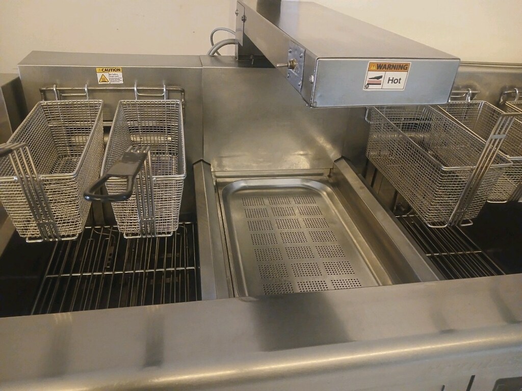 frymaster fritöz 6 sepetli elektrikli çıtır tavuk patates endüstriyel - 5