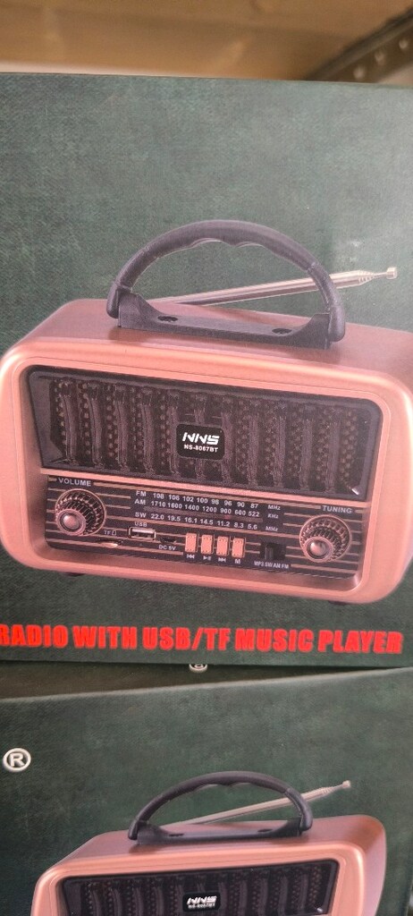 yüksek kalite, Bluetooth lu nostaljik radyo - 3