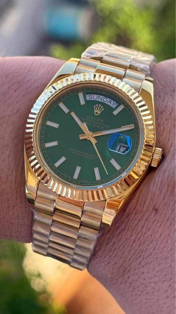 ROLEX DAY DATE GOLD AUTOMATİC - 4