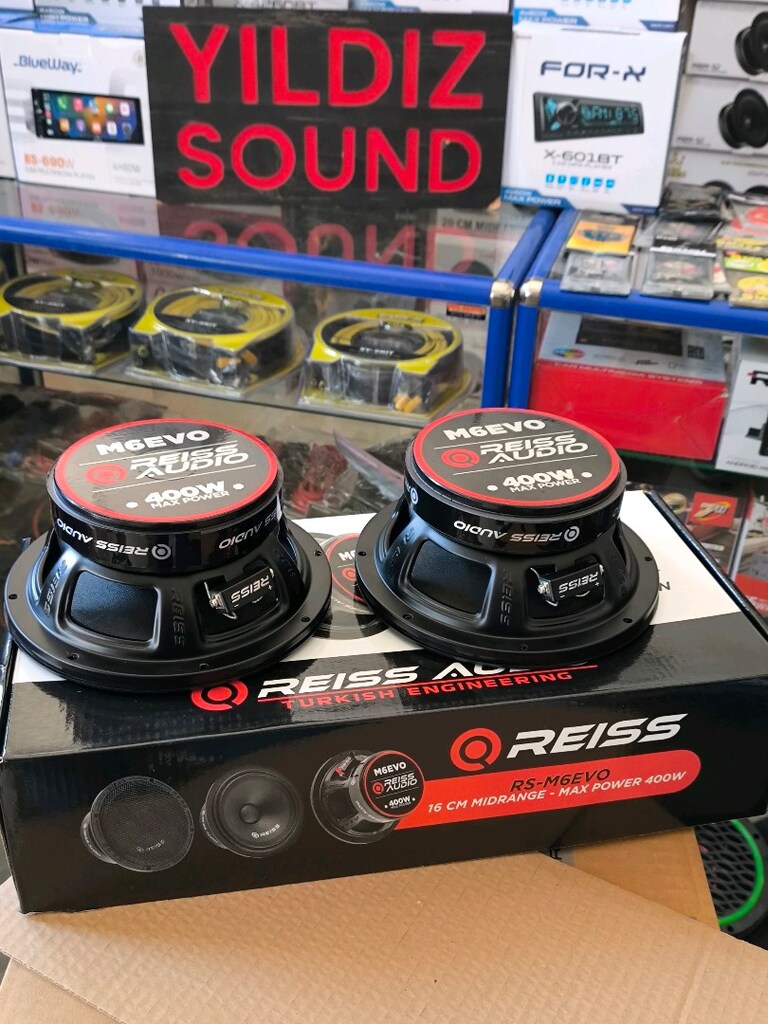Reiss Audio 16 cm Midrange Hoparlör Takım 400w Sifir - 5