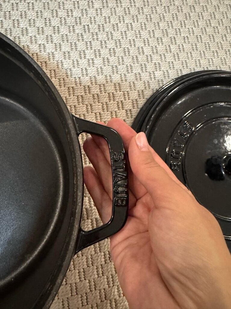 staub la Cocotte Siyah Döküm Tencere 26 cm - 5