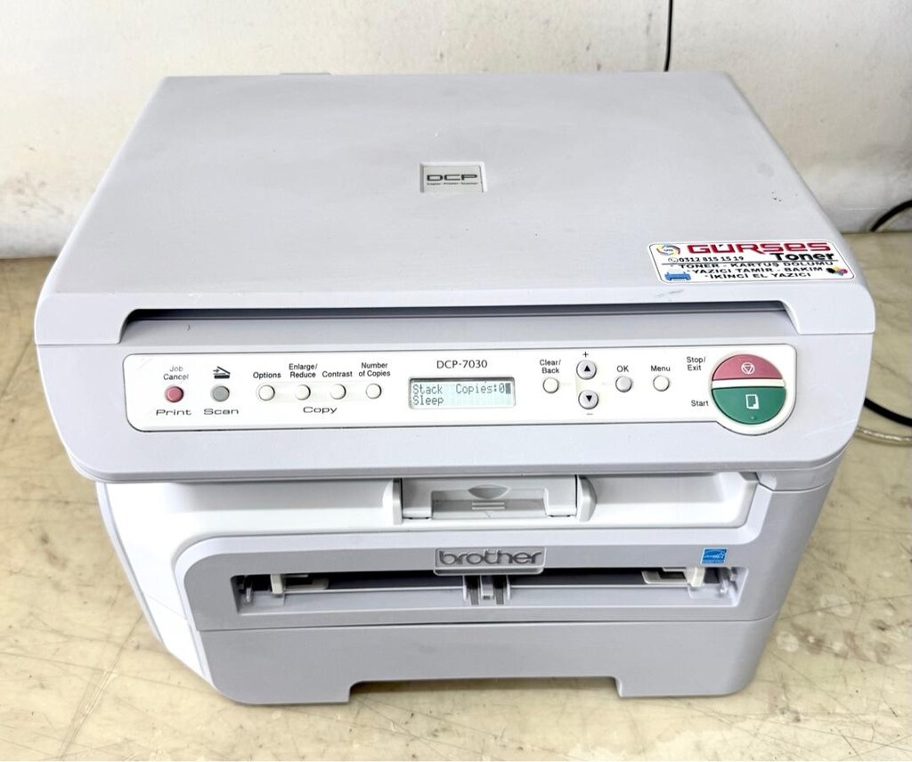 Yazıcı Brother 7030 Fotokopi Tarayacı Çok Fonksiyonlu - 7