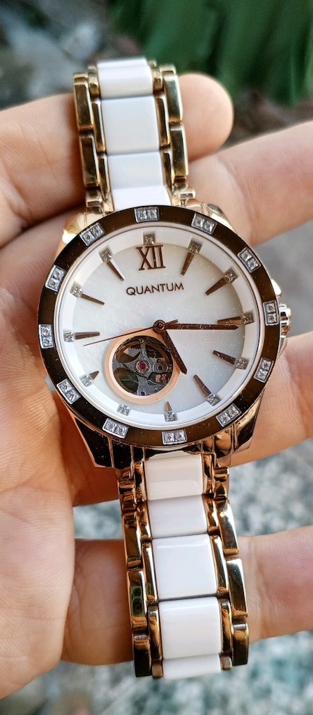 Quantum Q-Master Otomatik Kadın Saat Safir Cam Citizen Miyota Mekanizm - 6