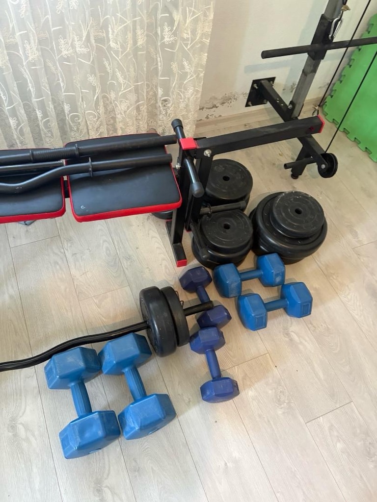 bench sehpası Ağırlıklar Dumbeller Barlar - 3