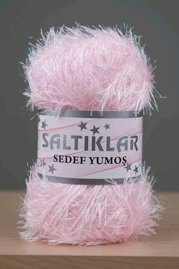 Yumuşacık Tüylü El Yapımı Saç Tokası - 2