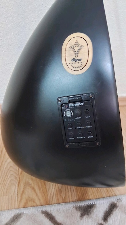 Kısa Sap Gitar Burgulu Bağlama +Kılıf - 7