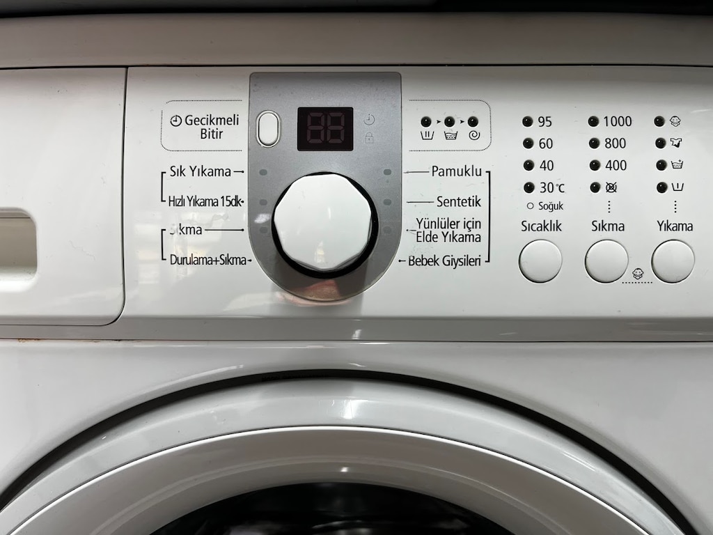 SAMSUNG 6 KG ÇAMAŞIR MAKİNESİ WF0600NCE 3 AY GARANTİLİ - 3