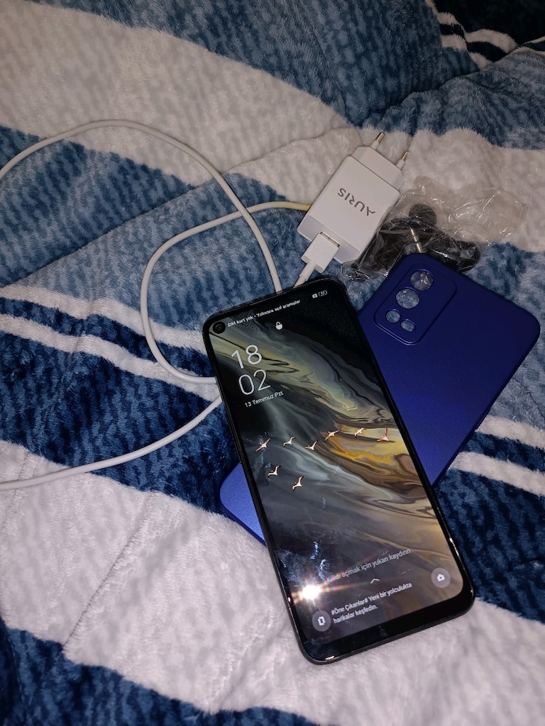 oppo a55 128 GB hafıza 8gb ram yurtiçi cihazı - 12
