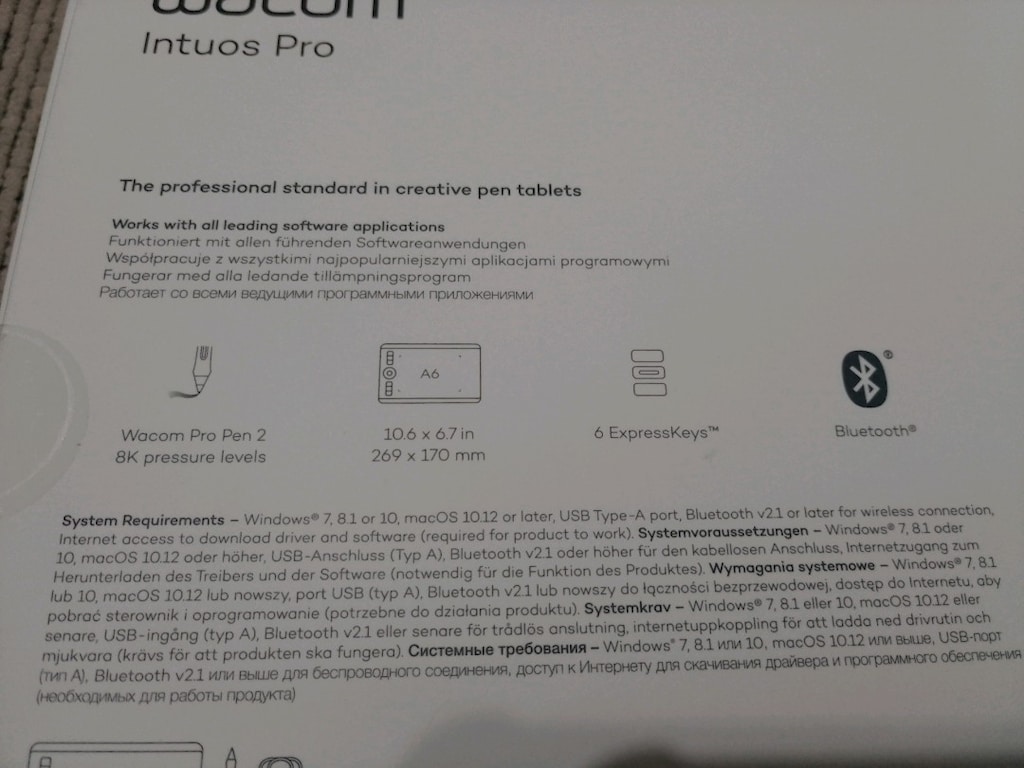 Sahibinden Temiz Wacom Intuos Pro Small (Model: PTH-460) - Profesyonel - 4