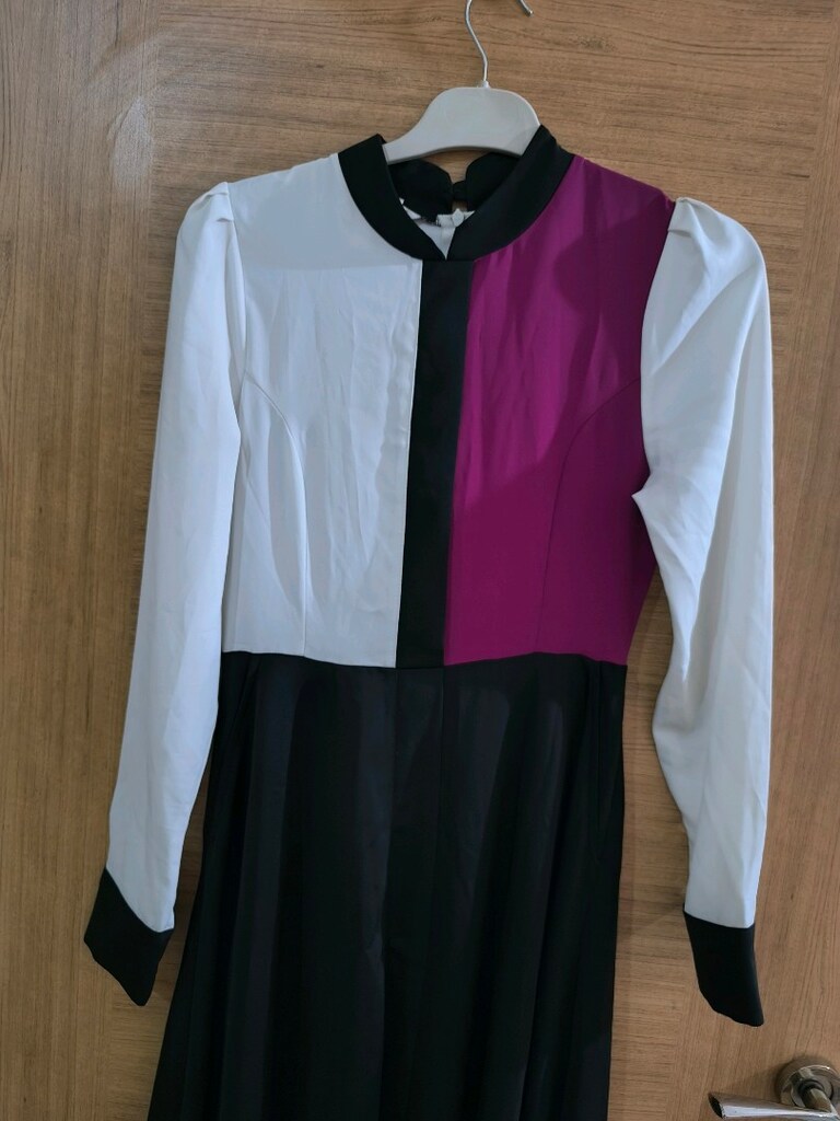 Üç renk elbise - 2