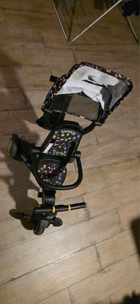 Çocuk Üç Tekerlekli Scooter Katlanır tertemiz - 6