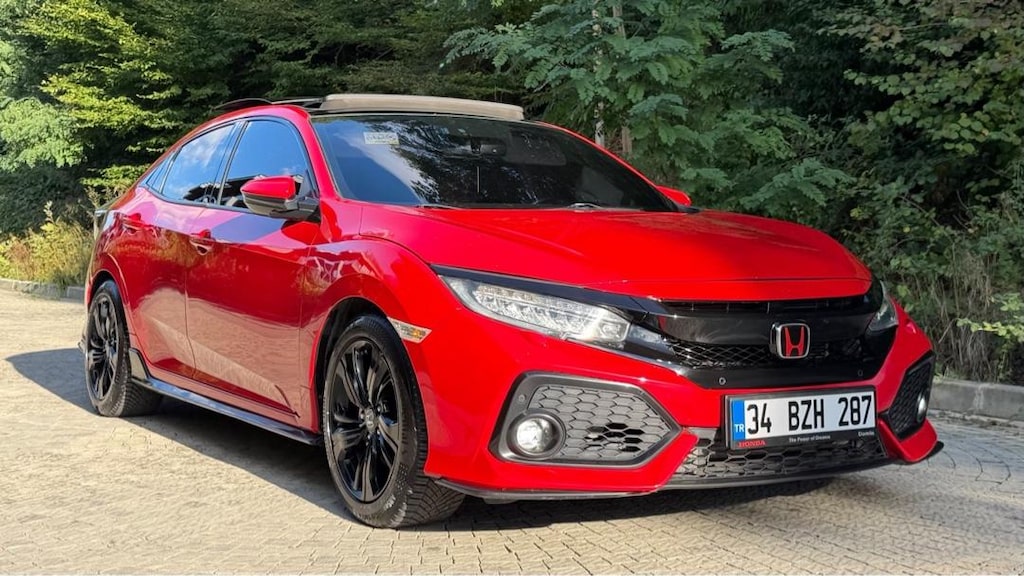 değişensiz civic 1.5 sport plus kırmızı cam tavan - 8