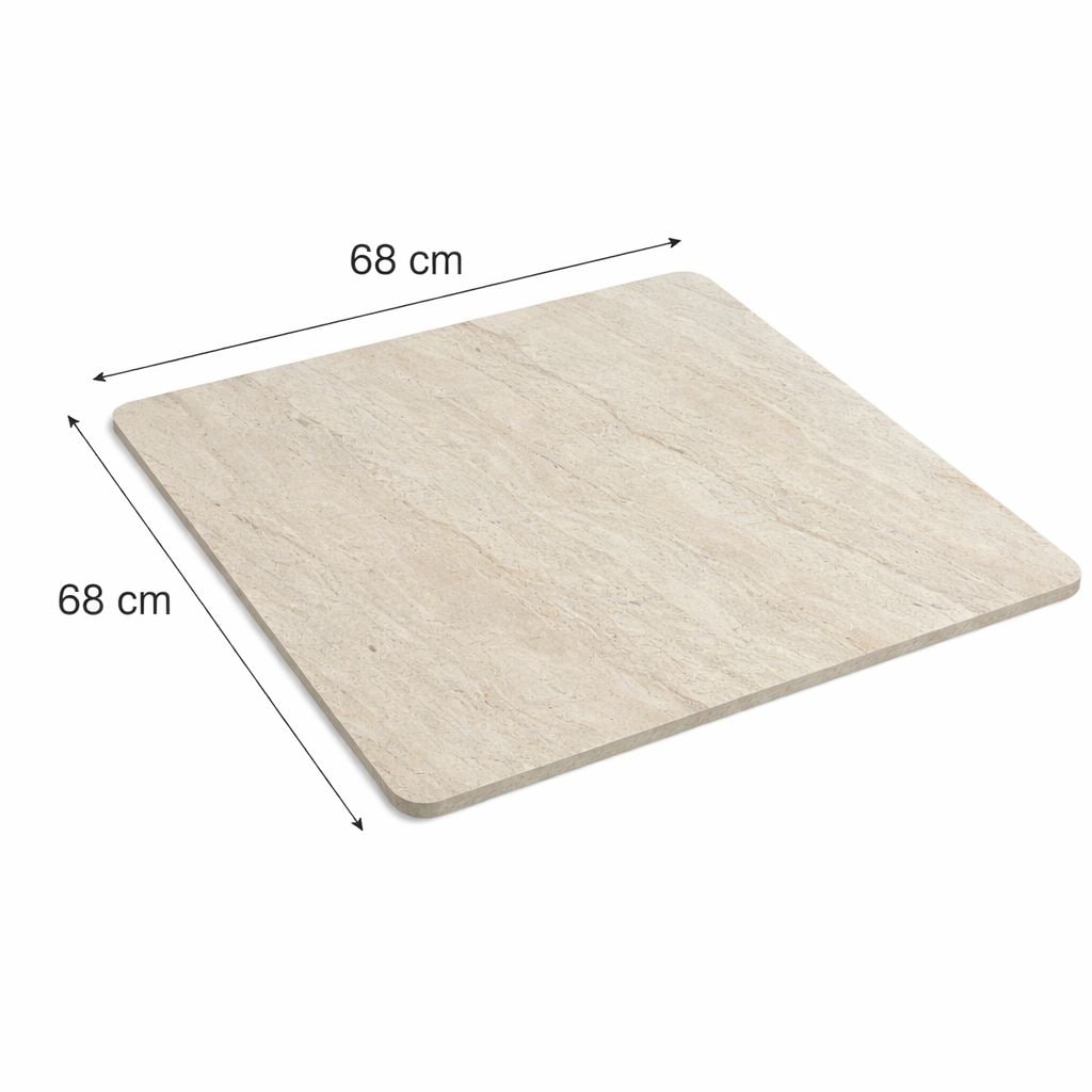 68X68 masa üst tablası 18 mm (her renk vardır)