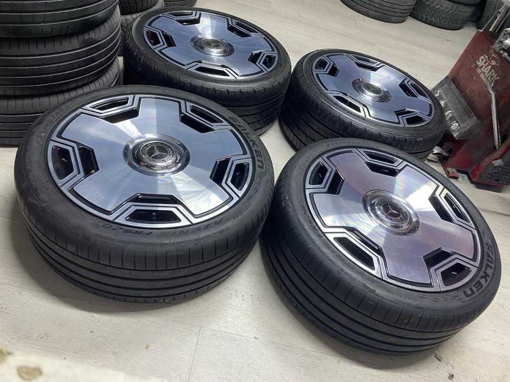 20 inç 5x112 Maybach jant lastik takımı - 4